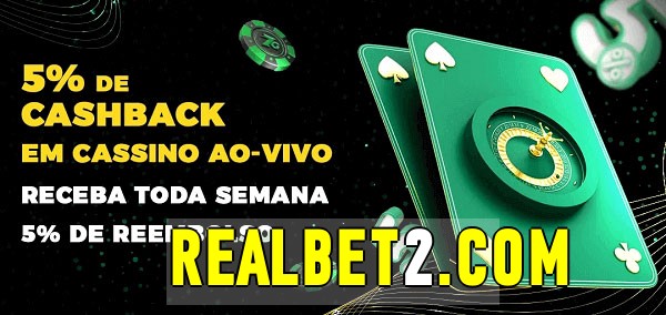 Promoções do cassino ao Vivo Realbet 